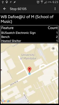 Winnipeg Transit+ android App screenshot 3