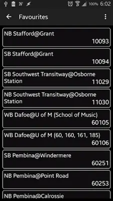 Winnipeg Transit+ android App screenshot 5