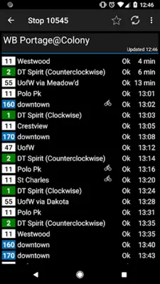 Winnipeg Transit+ android App screenshot 6